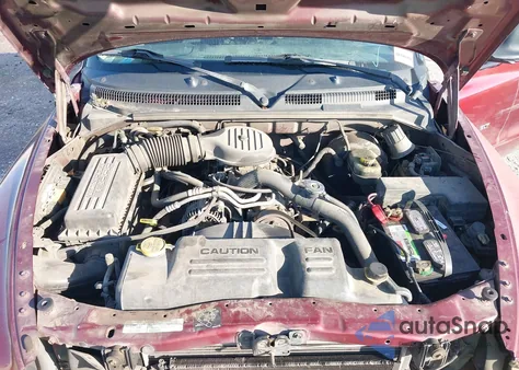 2001 Dodge Dakota Slt/Sport из США, поврежденный, VIN 1B7HL2AX61S307258